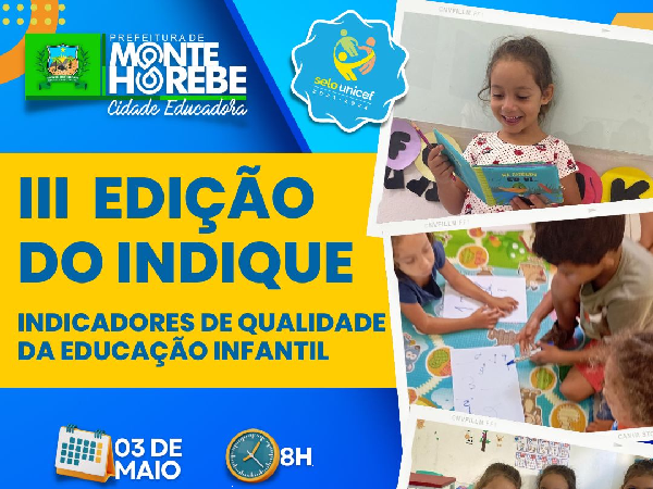 Prefeitura de Monte Horebe realiza III Edição do "Indique" EMEIF Santa Terezinha (Sítio Capim)